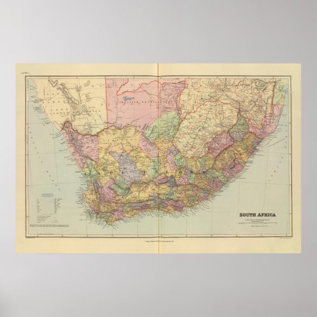 Póster Sudáfrica (Frente)