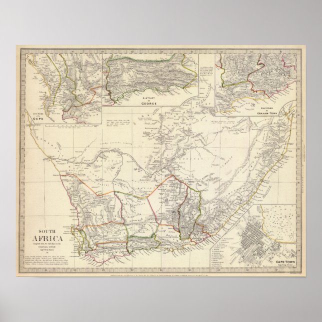 Póster Sudáfrica (Frente)