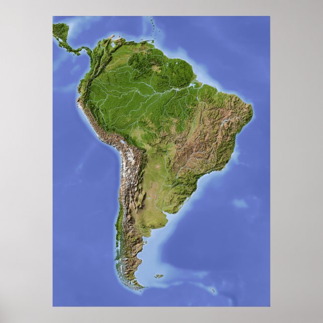 Póster Sudamérica (Frente)