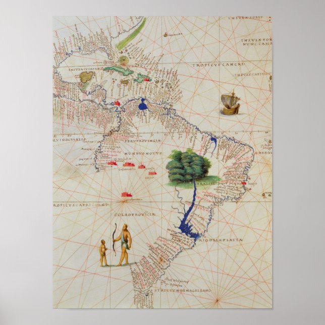 Póster Sudamérica (Frente)