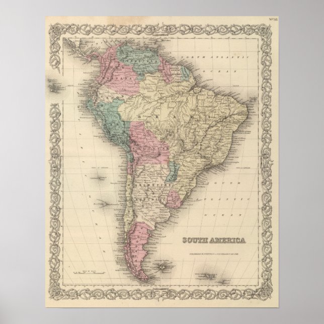 Póster Sudamérica 20 (Frente)