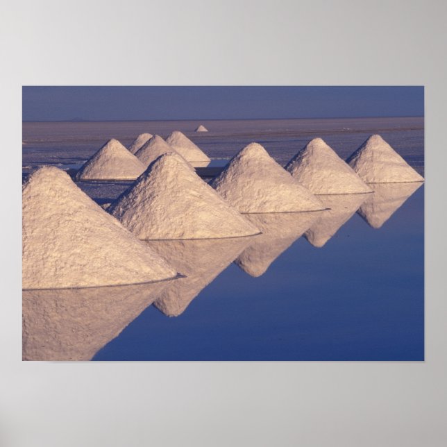 Póster Sudamérica, Bolivia. Salar de Uyuni (Frente)