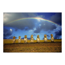 Sudamérica, Chile, Isla de Pascua. El pleno