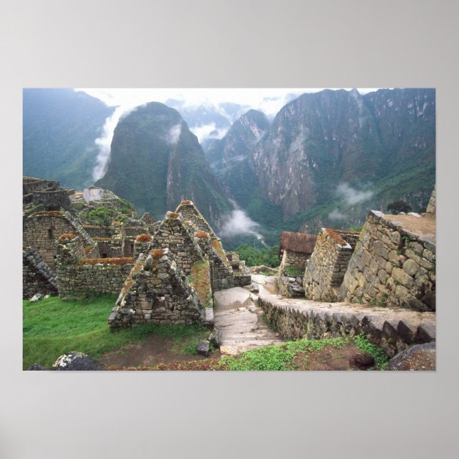 Póster Sudamérica, Perú, Machu Picchu (Frente)