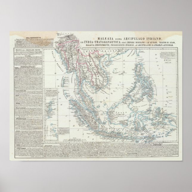 Póster Sudeste de Asia (Frente)