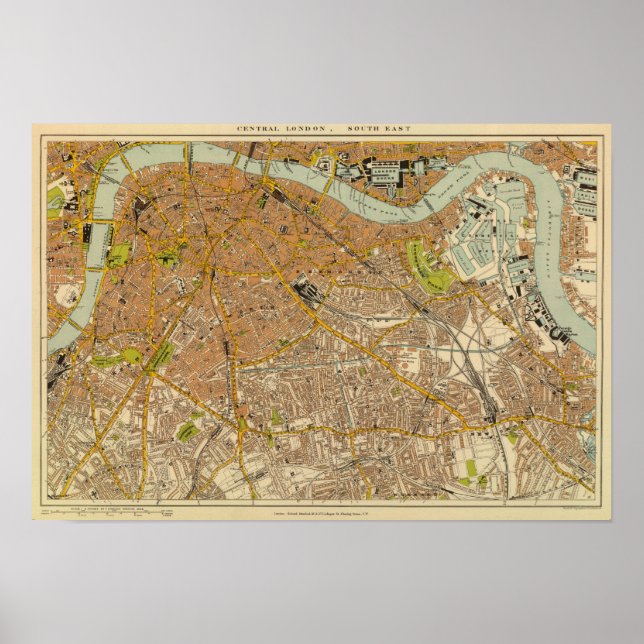 Póster Sudeste de Londres (Frente)