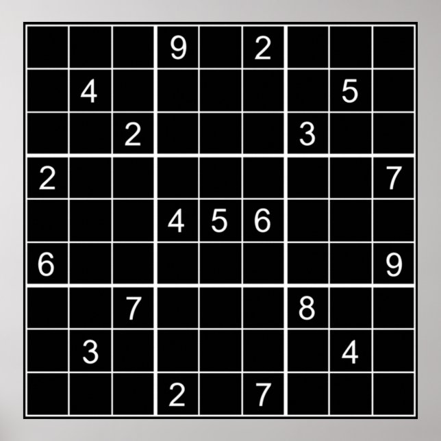 Póster Sudoku Game (Frente)