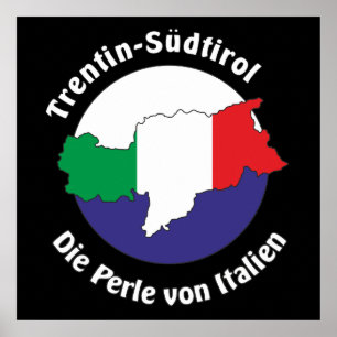 Póster Südtirol - Alto Adige - Italien - Poster Italia