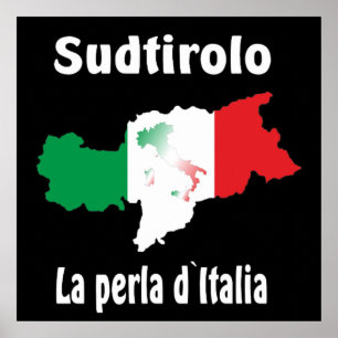 Póster Südtirol - Alto Adige - Italien - Poster Italia