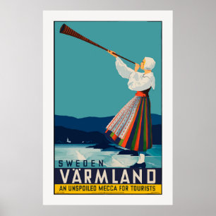 Póster Suecia