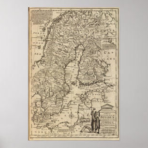 Póster Suecia