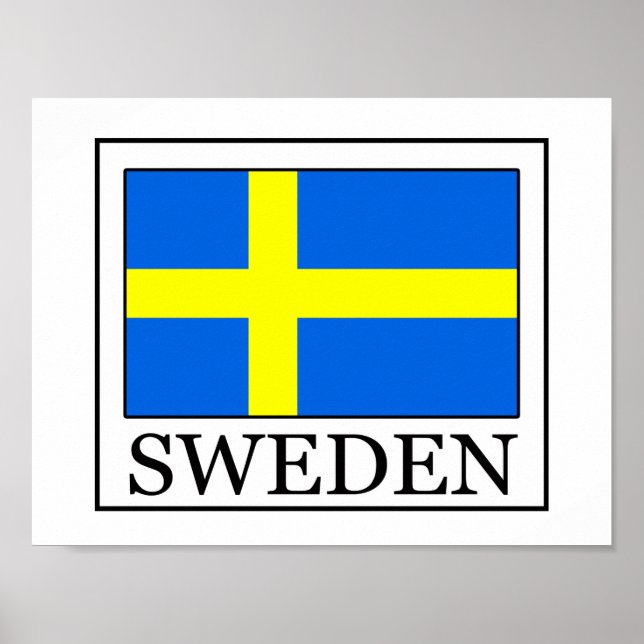 Póster Suecia (Frente)