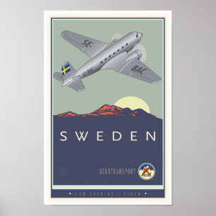 Póster Suecia