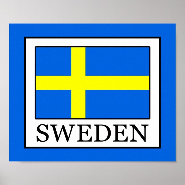 Póster Suecia (Frente)