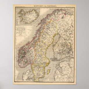 Póster Suecia y Noruega 5