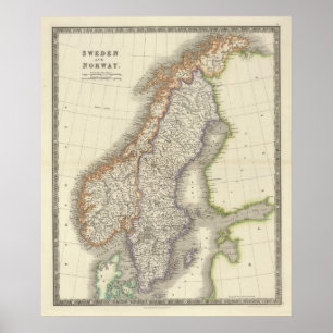 Póster Suecia y Noruega 6