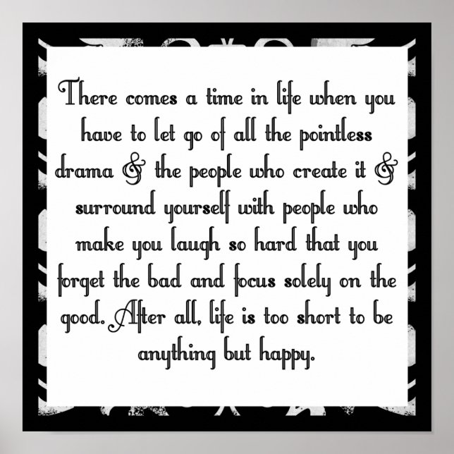 Póster Suelta de drama (Frente)