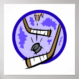 Póster Suelta el Puck