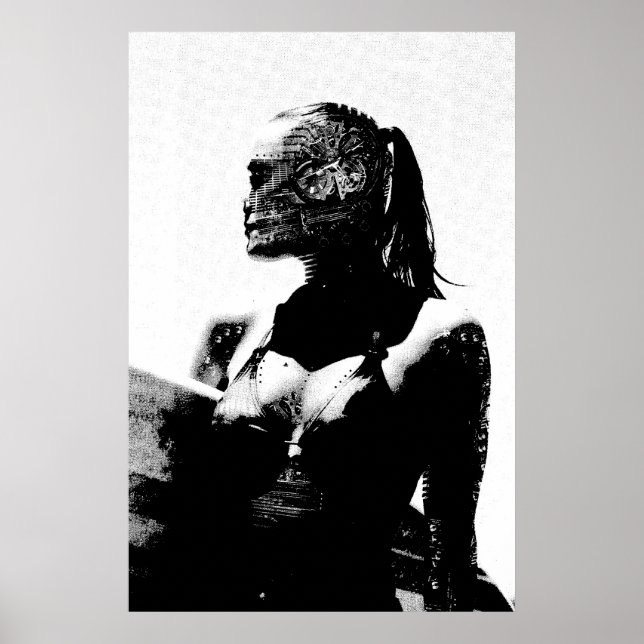 Póster ¿Sueñan los androides con el surf? (Frente)