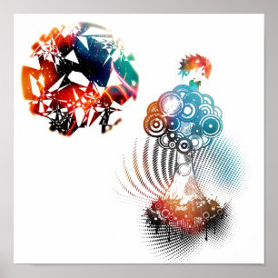 Póster Sueño abstracto