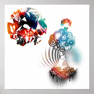 Póster Sueño abstracto