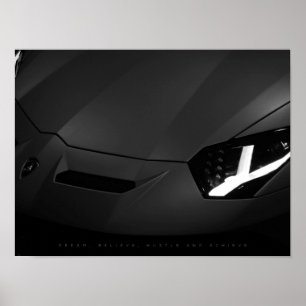 Póster Sueño, creencia, júbilo y logro   Motivación