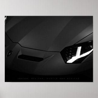 Póster Sueño, creencia, júbilo y logro | Motivación