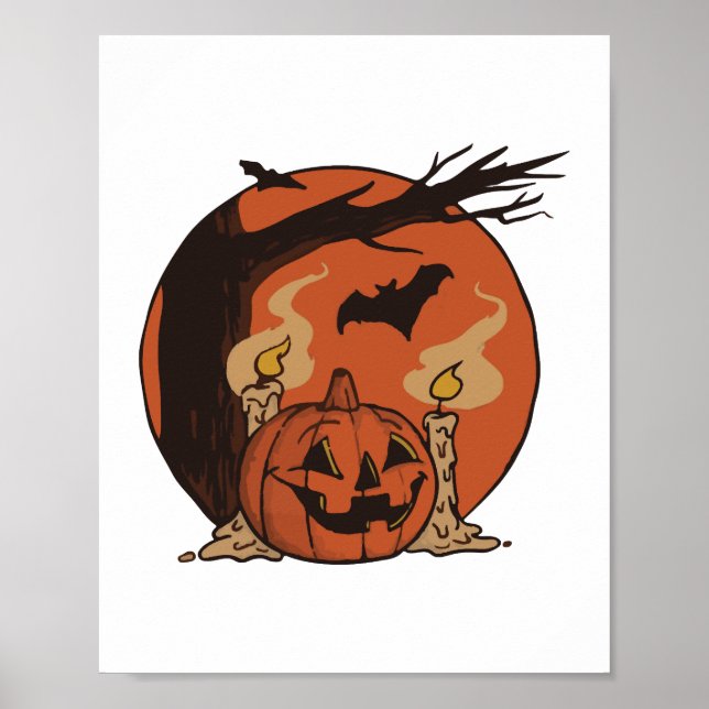 Póster sueño de halloween (Frente)