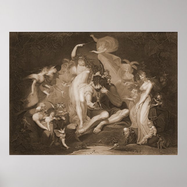 Póster Sueño de las noches de verano de 1796 (Frente)