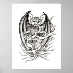 Póster Sueño de Medianoche - Diablos