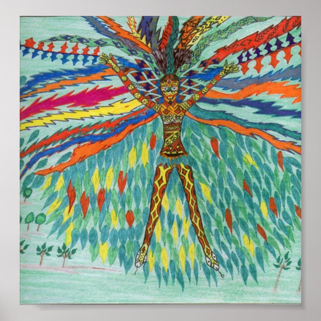 Póster Sueño de Yawanawa (Frente)