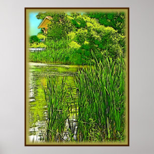 Póster Sueño del lago