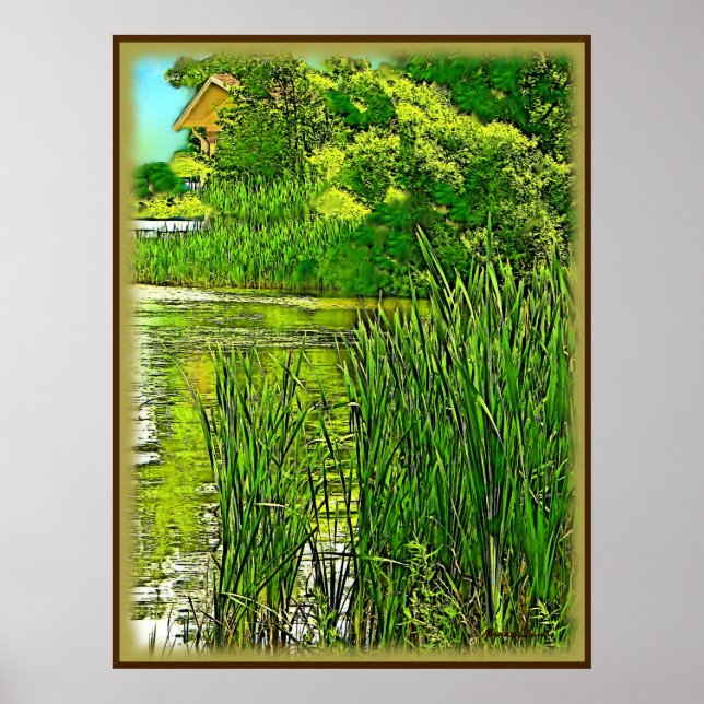 Póster Sueño del lago (Frente)
