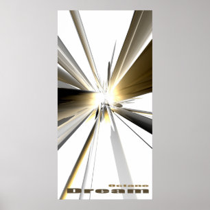 Póster Sueño del octano (beige)