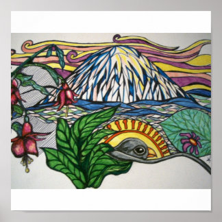 Póster Sueño del Pacífico Noroeste