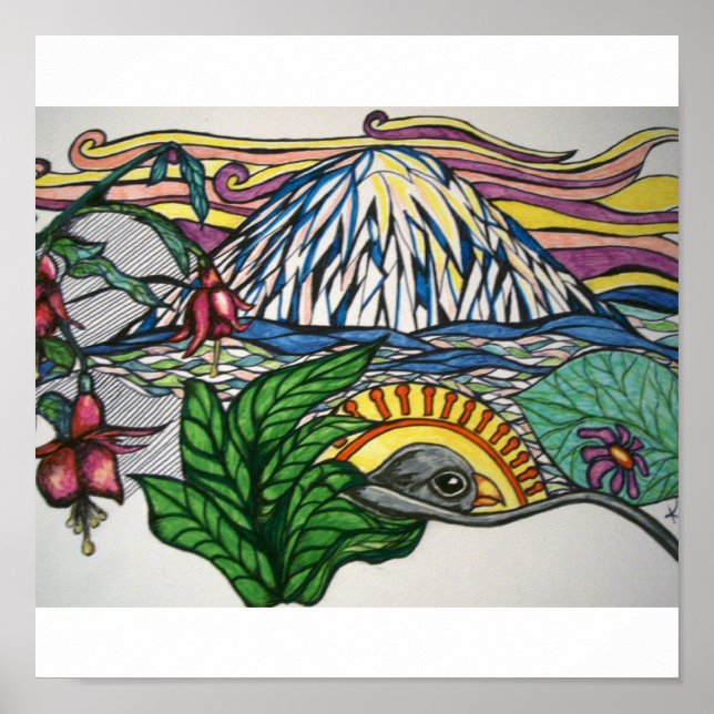 Póster Sueño del Pacífico Noroeste (Frente)