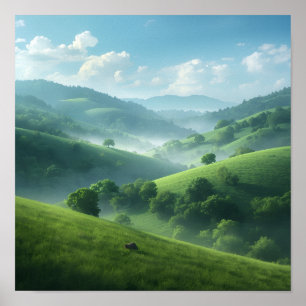 Póster Sueño del Valle Verde