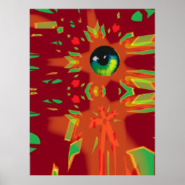 Póster Sueño destrozado Ken Gage Surrealist