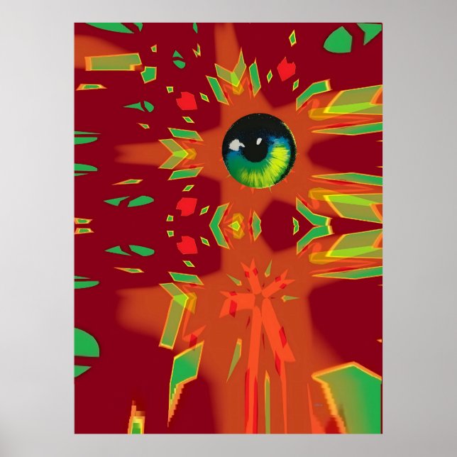 Póster Sueño destrozado Ken Gage Surrealist (Frente)