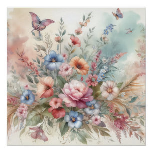 Póster Sueño floral