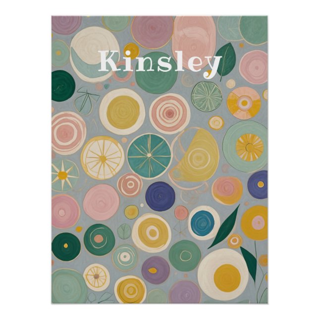 Póster Sueño Kaleidoscope personalizado (Anverso)