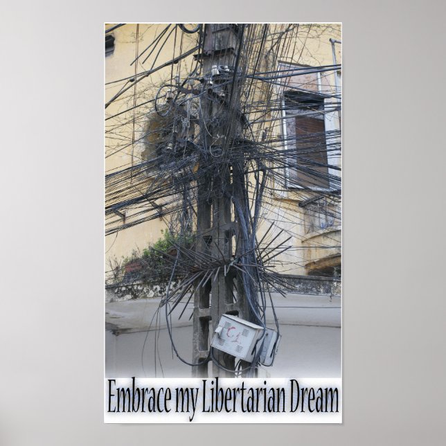 Póster Sueño libertario (Frente)