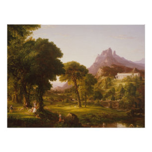 Póster Sueño Thomas Cole de Arcadia