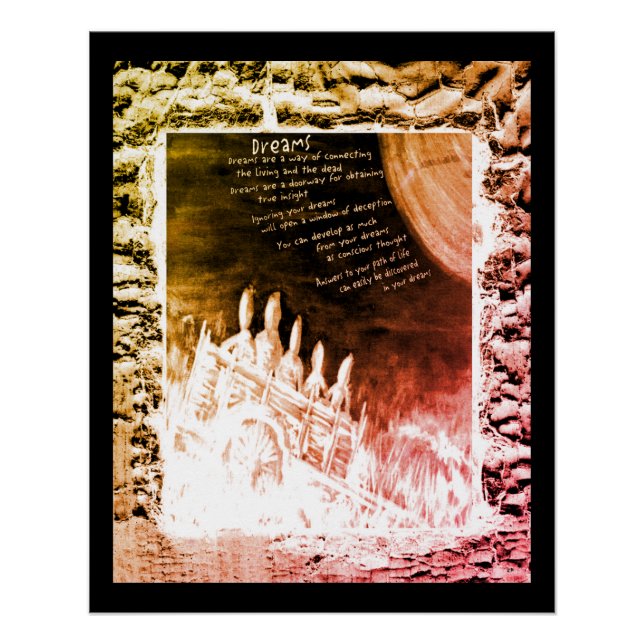 Póster Sueños (Anverso)