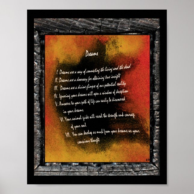 Póster Sueños (Frente)