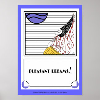 Póster Sueños agradables