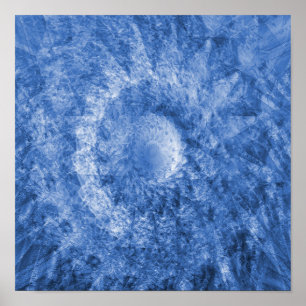 Póster Sueños azules suaves.....