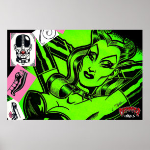 Póster Sueños carnívoros