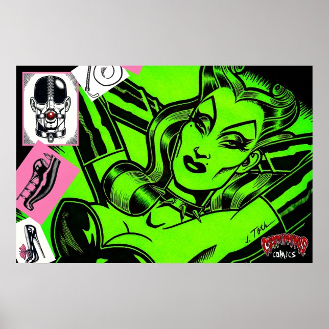 Póster Sueños carnívoros (Frente)