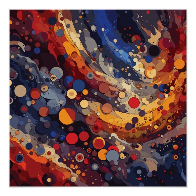 Póster Sueños celestes (Anverso)